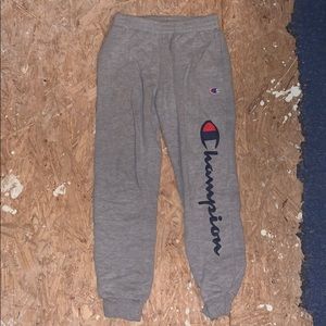 Kids M champion sweatpants